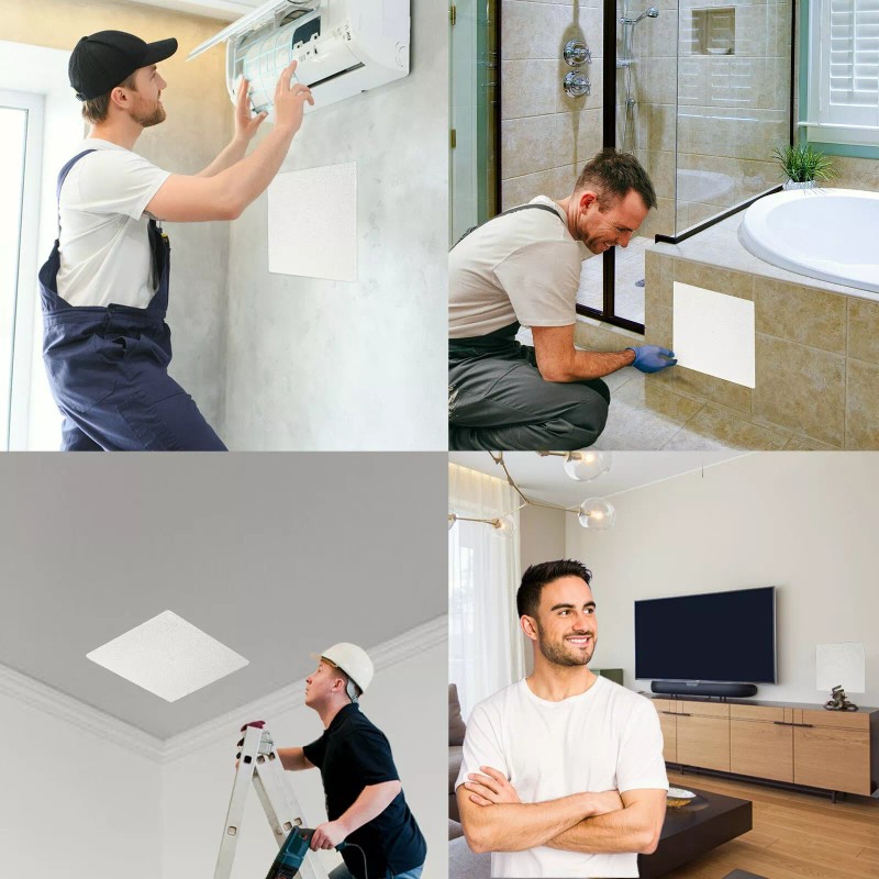 Morvat 12x12 Spring Access Panel for Drywall & Ceiling, 4