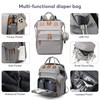 JKJRJJ Diaper Bag Backpack with Changing Station, Large Diaper Bag
