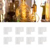 8pcs LED Strip Light Connector Professional Transparent 3Pin L Shaped
