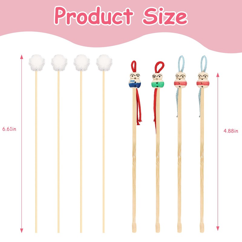 Bamboo Ear Cleaner Ear Pick & Ear Spoon Kit -