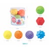 Baby Educational Sensory Ball Set, 8 Textured Balls in Morandi