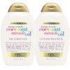OGX Coconut Miracle Oil Set, Shampoo & Conditioner, 13 Ounces