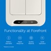 hOmeLabs Durable 2.4 Gallon Sensor Trash Can, Retractable Butterfly Lid,