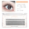 LASHIDOL Partial False Eyelashes, Matsueku Self False Eyelashes, Natural, Popular,