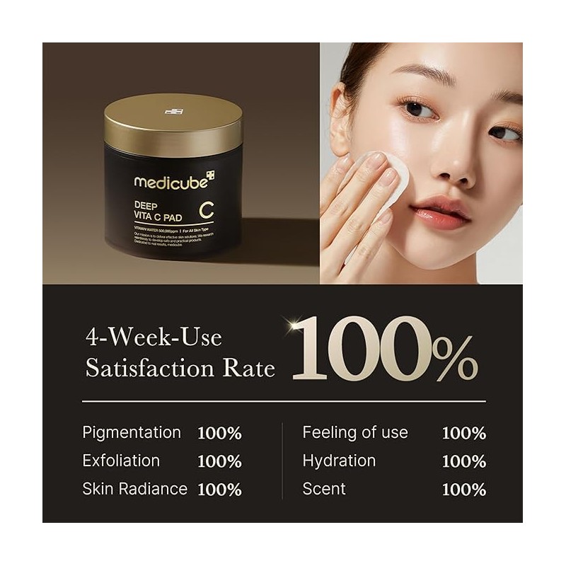 Almohadillas deep vita c 70 piezas Medicube