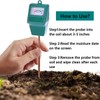 Hathdia Soil Moisture Meter,Plant Hygrometer Moisture Sensor Plant Water Monitor