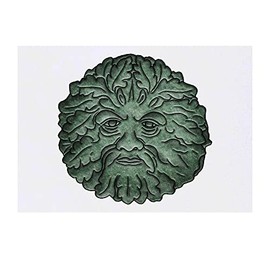 'Green Man' Temporary Tattoo - Water Resistant, Skin-Safe, Non-Toxic Transfer (TO00057101)