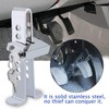 Car Pedal Lock, 8 Adjustment Hole Solid Hardened Steel Gearbox