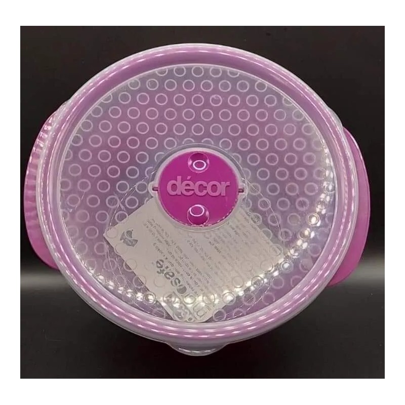 Decor Décor Microsafe 800 Ml Reheating Quick Cooking Bowl PURPLE