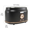 Haden DORSET, Stainless Steel Retro Toaster with Adjustable Browning Control