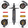 HAFRILY 4pcs E Scooter Side Cover Reflector for E Scooter,