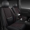 Wrangler Seat Covers 2018-2026 Front Pair, Waterproof Leather Interior Sets