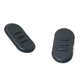 RLECS 2PCS Walkie Talkie Accessories Transmitter Button Rubber PTT Button Push to Talk PTT Button Two Way Radio Key Switch Talk Button