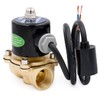 Heschen Brass Electric Solenoid Valve 2W-200-20J 3/4 Inch AC220V Direct