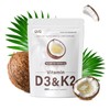 QVQ 300 Pcs 2 in 1 Vitamin D3 10000 iu