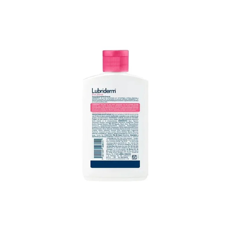 Crema Corporal Lubriderm Piel Seca 24 Horas Envase De 400ml