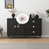 Eledabra Hand Painted Ceramic Knobs Kitchen Cabinet Retro Vintage Door