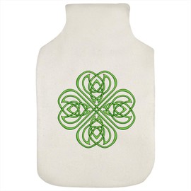 'Celtic Shamrock' Hot Water Bottle Cover (HW00010570)