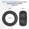 ulip (2 Pack) 100/55-6.5 Vacuum Tire 11 Inch with Built-in