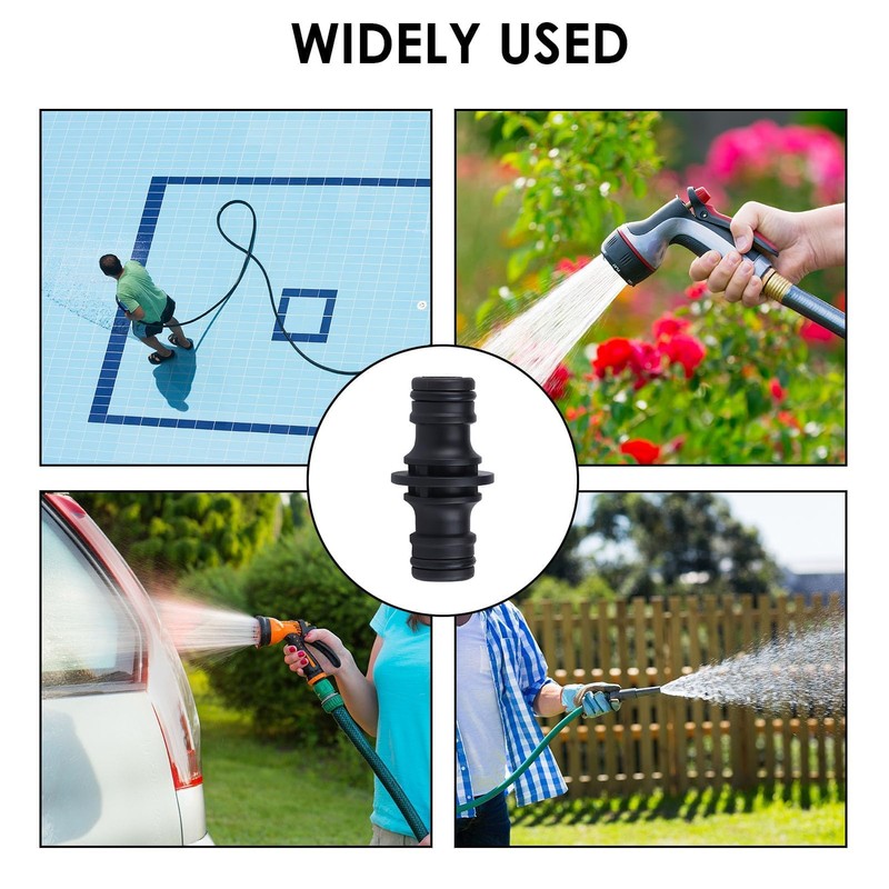 Hose Coupling 1/2 Inch, Hose Connector, Double Connector, Garden Hose
