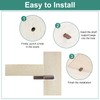 sourcing map 20Pcs Shelf Support Pegs, 5mm Spoon Shape Shelf
