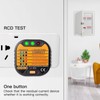 Xrten Socket Tester Receptacle Detector with LCD Display RCD GFCI
