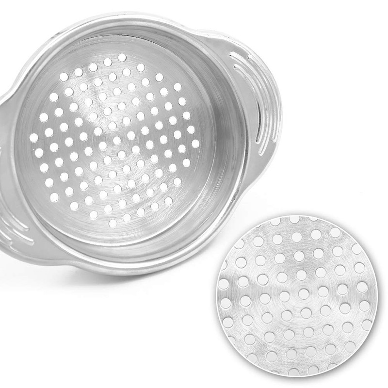 Stainless Steel Filter Colander Food Tuna Press Can Strainer for