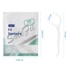 150 Stück Zahnseide, Zahnseide, Interdentalgabel, Tragbare Sticks, Zahnpflege für die