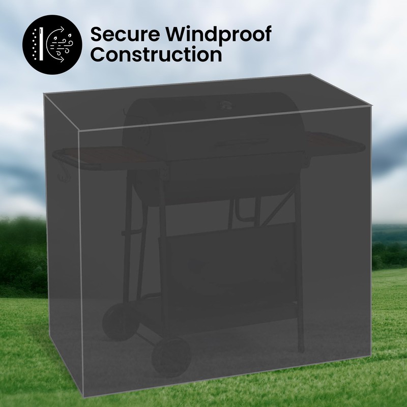 ALBERT AUSTIN BBQ Cover, Heavy Duty Barbecue Covers Waterproof, Windproof,