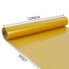 Iron-On Golden Vinyl Rolls - 12" x 8ft Glossy HTV