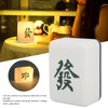 Night Light Mahjong Shape 4 Light Chips USB Rechargeable Yellow