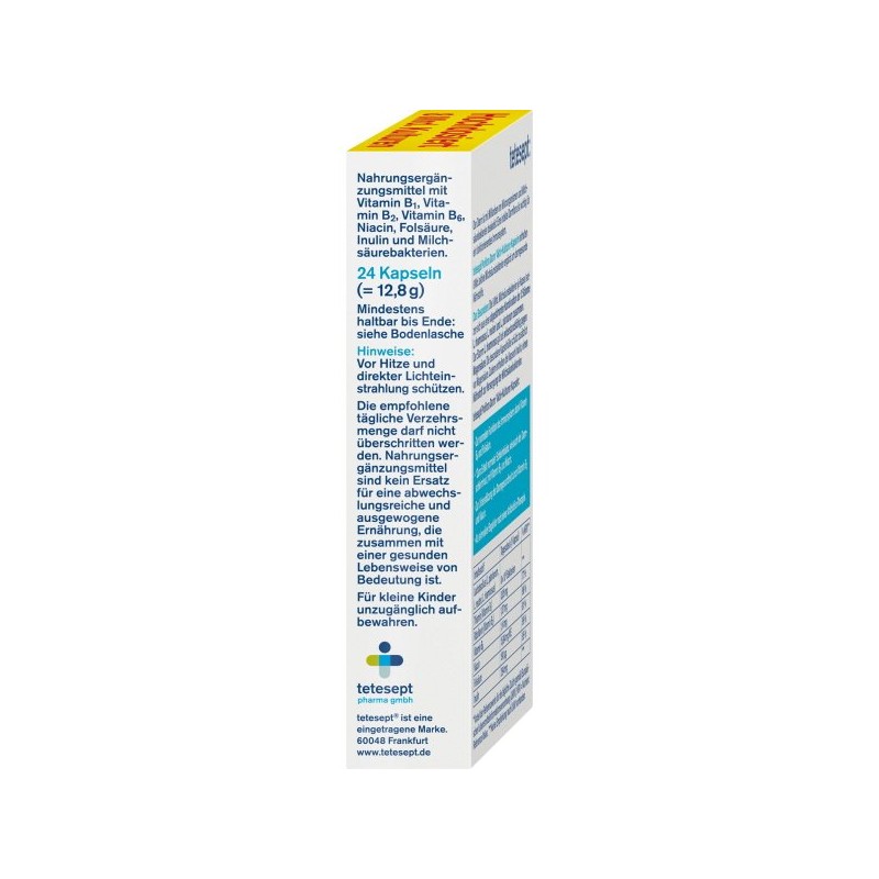 테테셉트 프로플로라 액티브 유산균 캡슐 24정 12.48g Tetesept Proflora Active