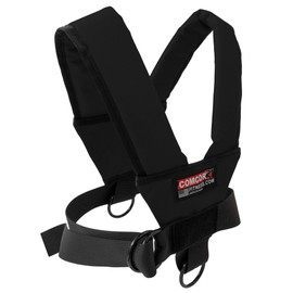 ComCor Pro Sled Harness with Padded Shoulders, Includes 9' Pull Strap and Drawstring Bag - Made in USA