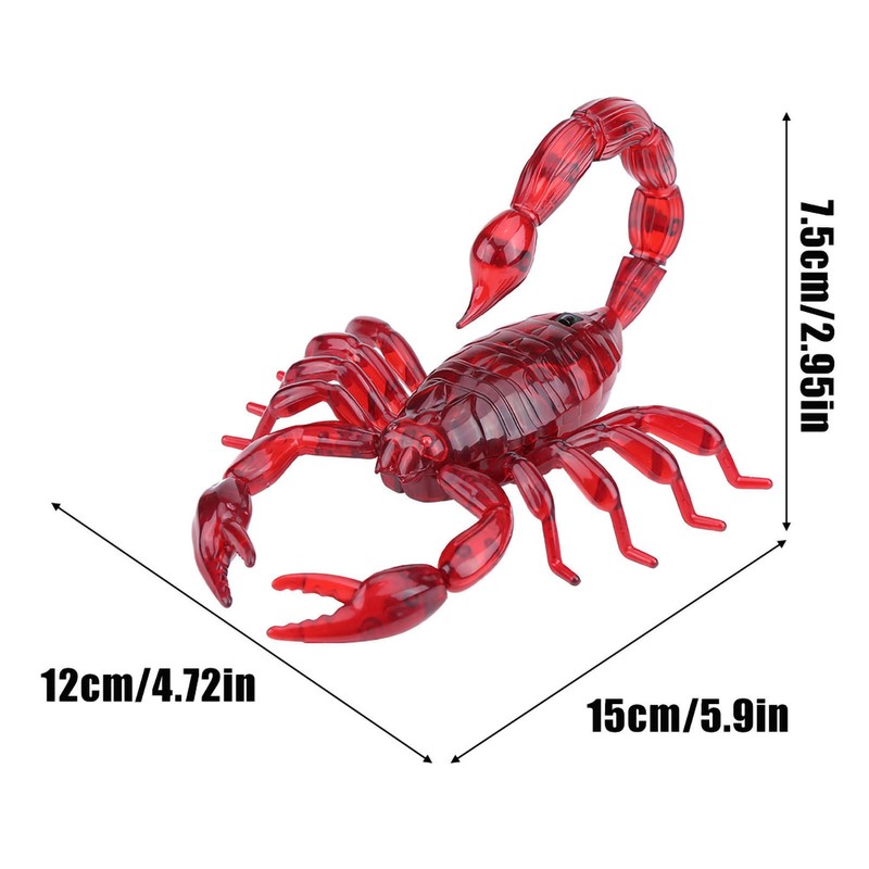 Infrared Remote Control Scorpion Model Toy RC Animal Christmas Present