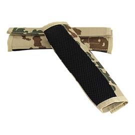 Zentauron Plate Carrier Shoulder Pads Lightly Padded Cordura and 3D Mesh for Military Police Airsoft, Comfortable, Durable, Easy Attachment to 5 cm Straps, Made in Germany