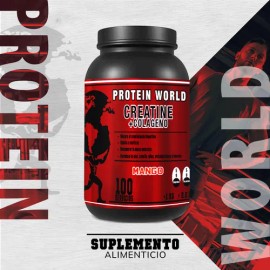 Creatina Monohidratada  Colágeno World 1 Kg 100 Servicios                                                                                             