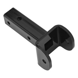 Wutist Sleeve Hitch Adapter Compatible with Garden Tractors Black Steel Powder Coated