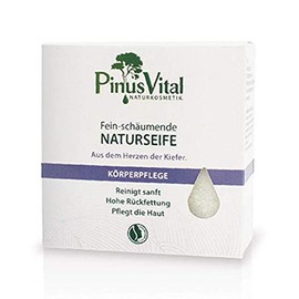 Pinus Vital Natural Cosmetics | Fine Foaming Natural Soap for Face and Body | Hand Boiled and Without Palm Oil | 100 g