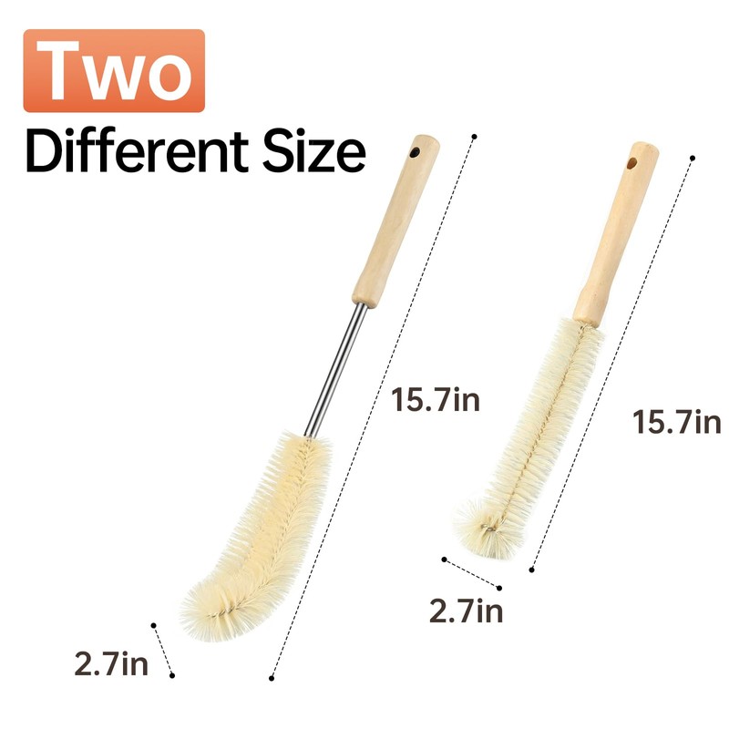 Cleaning Brush Compatible with Chemex Coffeemakers