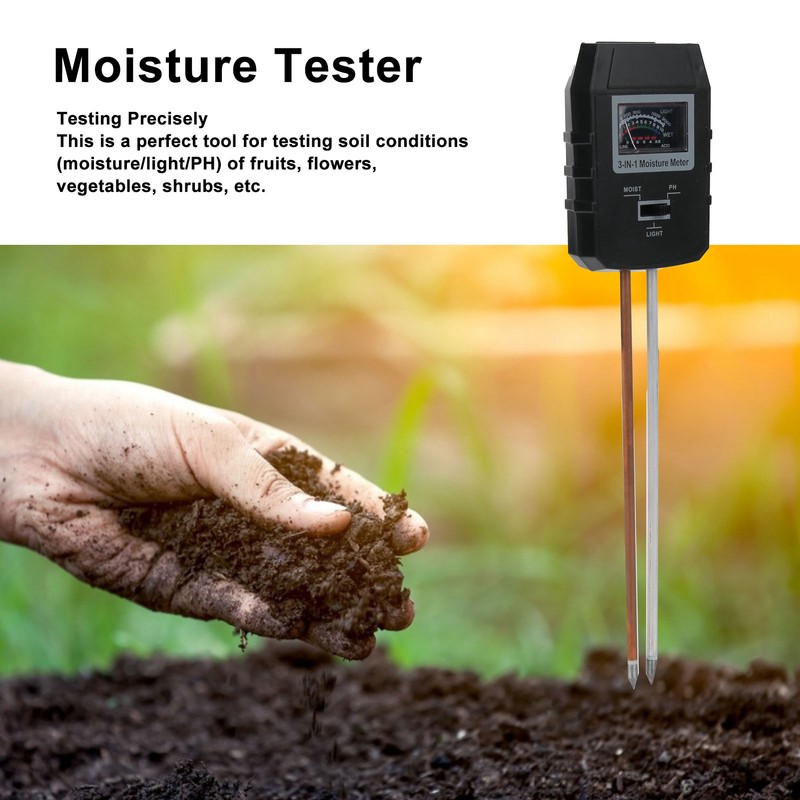 Soil Tester Soil Moisture Tester PH Meter Illumination Tester MultiFunctional