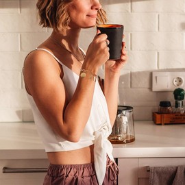 Personalization Collection Gold Plated Zodiac Bracelet | Constellation Symbol | Name Plate | Moon | Constellation | Star | Stone | Charms | Chain Bracelet for Women Gifts (Gold Plated - Aries)