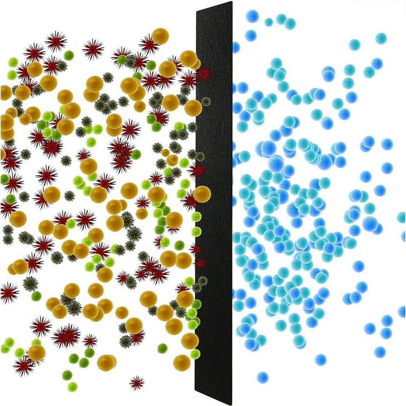 6 Pack Carbon Odour Filter Replacement Cat Litter Tray Filter