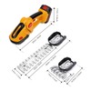 LUXBIRD 2-in-1 Mini Hedge Trimmer Cordless,Light Handheld Grass Trimmer, Electric