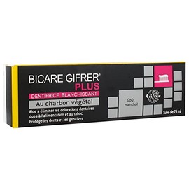 Gifrer Bicare Gifrer Plus Whitening Toothpaste with Vegetable Charcoal 75 ml