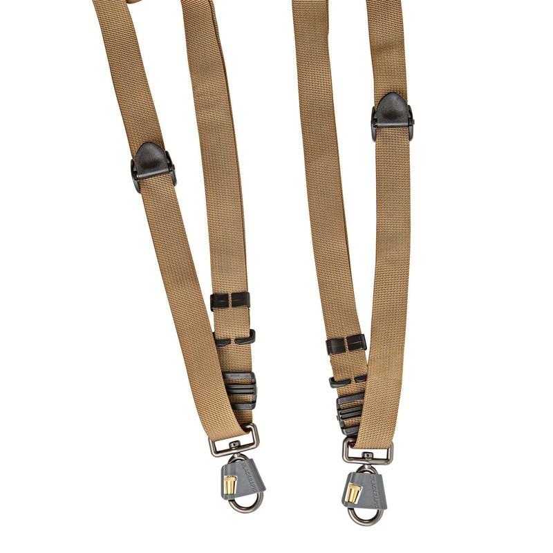 BLACKRAPID Double Camera Harness - Multi-Terrain Camo, Designed For 1