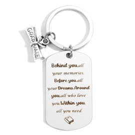 Graduation Gifts: For Him & Her - School Leavers, Students & Teachers - Good Luck Keyrings