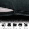 Jeanerlor Pack of 2 24 x 24 Inch Cotton Linen