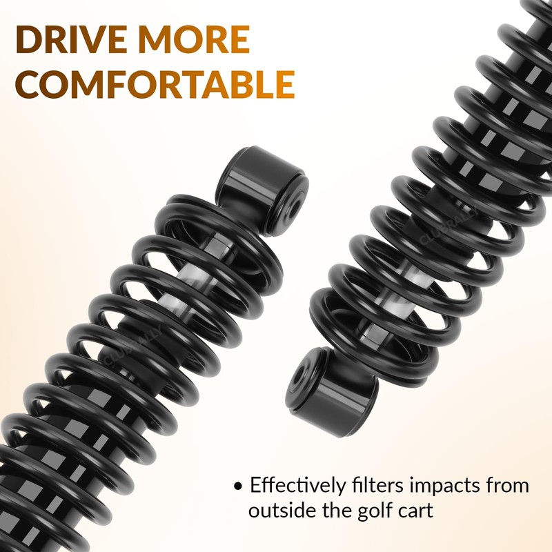 CLUBRALLY Golf Cart Front Shock Strut Assembly for 2015.8-2022 EZGO