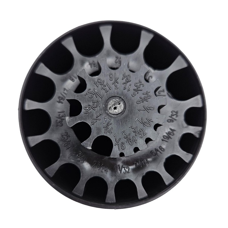 Drill America Empty Drill Bit Index/Case, Holds 29 Sizes, Round