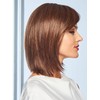 Webshaiy Layered Bob Wig with Fringe, Short Straight Wig with